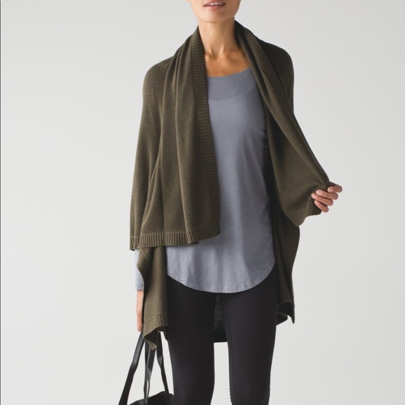 lululemon athletica Accessories - Lululemon Divinity Scarf Olive Green